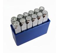PETSOLA Astrological Punch Set Custom Pattern Symbol Stamping Tool Easy to Store Metal Mark Stamp for Craft Makers