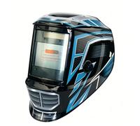 PETSOLA Auto-Darken Metalwork Helmet Large View Area Metalwork Helmet with Sensors Clear View Complete-Coverage Guard for Welders, Repair Shop
