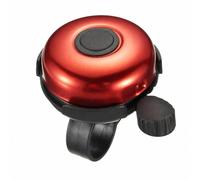 PETSOLA Bike Handlebar Bell with Mounting Bracket Lightweight Dome-Shaped Cycle Bell with Push Button Loud for Daily Commuting