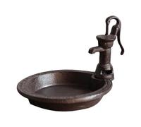 PETSOLA Bird Feeder Weather Resistant Vintage Birdfeeder for Table Backyard Outside