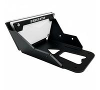 PETSOLA Boat Engine Bracket Outboard Motor Mount Bracket Inflatable Boat Motor Mount Marine Hardware Support Aluminum Construction Rust Resistant Coating Suitable for Dinghy Tender Small Fishing Boat