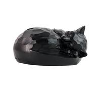 PETSOLA Cat Urn Pet Memorial Statue Remembrance Ornament for Courtyard Garden Lawn
