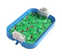 PETSOLA Children Football Playfie Tabletop Soccer Game Set Field Toy Two Player Catapult Board Game With Manual Scoring Suitable for sibling travel, Blue