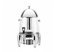 PETSOLA Commercial Coffee Dispenser Coffee Urn Beverage Dispenser Hot Drink Container Stainless Steel Build Double Wall Insulation Easy Clean Suitable for, Clear, Clear, PC Visible, 12L