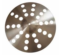 PETSOLA Cymbal Percussion Instrument Drum Cymbal Polished Bronze Drumkit Accessory High Impact Function Distinct Look Suitable for School Bands Professional Gigs, 15.5 Inch 39.8cm
