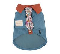PETSOLA Dog Shirt Puppy Apparel Vintage Soft Warm Clothes Autumn Winter Outfit for Small Medium Large Dogs, XL