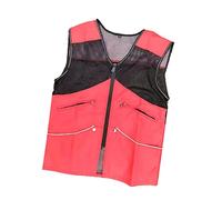 PETSOLA Dog Training Vest for Handlers Dog Clothes Coat Dog Vest Pet Trainers Jacket for Handler Dog Workwear Men/Women, Red, XXL