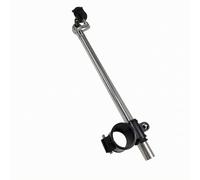 PETSOLA Drum Stand Extension Rod Tubular Drum Accessory Rod Alloy Material Instrument Gear for Percussionists, Multi-functional Drum Rack Extension Portable Rod + 38mm 19mm Cross Buckle