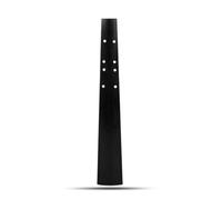 PETSOLA Fingerboard with Marker Dots Wear-Resistant Violin Fingerboard Compact Instrument Accessory for Violinists, 1-2