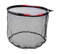PETSOLA Fishing Landing Fly Fishing Net Rubber Coated Replacement Net 8mm Thread Fish Catching Releasing Landing, 40cm