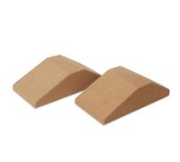 PETSOLA Fitness Wedge Block Squat Ramp Heel Raise Support Cork Stability Aid Balance Tool Posture Supporter suitable for exercise mobility practice physical, Standard Model/Pair/With Storage Bag