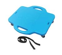 PETSOLA Floor Board Scooter with Handle Sitting Board Roller Indoor Gym Board Educational Toy Suitable for Kids Physical Education Home, Blue
