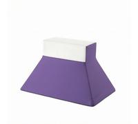 PETSOLA Foam Stretching Wedge Padded Exercise Wedge Easy-Carry Balance Prop, Pink