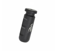 PETSOLA Freediving Training Tool Ear Equalization Device Breathing Pressure Practice Aid Aluminum Alloy Portable With Case suitable for home instruction , Black