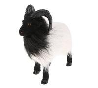 PETSOLA Goat Realistic Statue Figurine Ornament Sculpture Animal Garden Decor