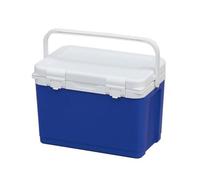 PETSOLA Insulated Container with Ice Pack Portable Insulated Transport Container Rigid Storage Box with Handle, 18L, Blue, Portable Handle, EPS Insulation, 24h Cold Retention