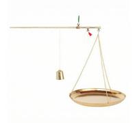 PETSOLA Manual Hand-Held Weighing Scale | 500 Gram Capacity, Copper Mechanical Kitchen Scale, Lightweight, for specialty goods making, Craft Workers