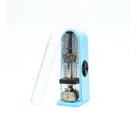 PETSOLA Mechanical Metronome Mini Metronome High Accuracy Tempo Device Instrumentalists, Home Practice, Blue