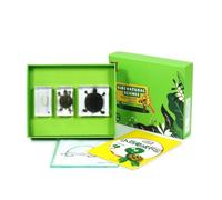 PETSOLA Nature Sample Display with Tray Hands-on Resin Sample Set Long Resin s for Teachers, Homeschoolers, Classroom, Homeschool