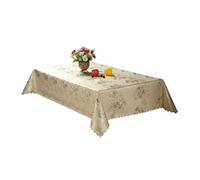 PETSOLA Pvc Tablecloth Table Cover Wipeable Dining Cloth Waterproof Oil-resistant Heat-resistant Nordic Pattern Suitable for Hosting Life, 120CM Round, Princess Basket