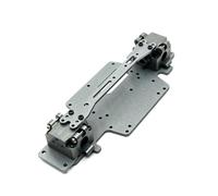 PETSOLA RC Car Chassis with Hardware High-Strength RC Chassis Plate Sturdy for Hobbyists, Titanium