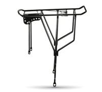PETSOLA Rear Rack Bike Carrier Luggage Pannier Cargo Rack With Rear Reflector And Iron Material Load And Hardware Kit suitable, Thickened Large Hole With Mounting Accessories, Tools, And Reflector