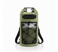 PETSOLA Roll-Down Closure Dry Bag Backpack Adjustable Waterproof Dry Bag for Kayakers, Journeyers, Kayaking, Rafting, Hiking, Array, Army Green, 20L Backpack