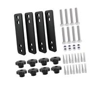 PETSOLA Rooftop Tent Mounting Hardware Kit with Aluminum Blocks Supplies Adapter Kit