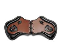 PETSOLA Saddle Embellishment with Cranium PU Leather-Style Edgyinfluenced Motorcycle Accessory for Bikers, Motorcyclists, Street Riding, Punk Retro Motorcycle Side Saddle Heat Shield FBG510BN