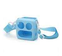 PETSOLA Silicone Case Mini Cutouts Mini Guarding Skin Shockproof Electronics Accessory for Travel, Sky Blue