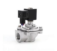 PETSOLA Solenoid Intermittent Control Component Dust-Collecting Dedusting Solenoid Control Component Easy to Install, DN20 6分, YDMF-Z-20 DC24V Economic Black With Wire