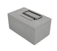 PETSOLA Stainless Steel Meat-Pressing Block Sturdy Meat Pressing Tool with Handle Heavy-Duty Square Food Press Block for Home Cooks, 7.5kg
