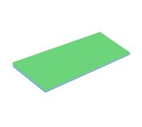 PETSOLA Swimming Float Pad Outdoor Pool Raft Floating Blanket Lightweight Pool Pad Soft Surface Unsinkable XPE Suitable for Children Lak, Green Blue