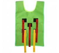 PETSOLA Tail Chasing Vest Active Play Sensory Training Vest Bright Children's Activity Gear for Preschoolers, Green, Adult