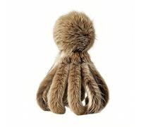 PETSOLA Tentacled Sea Creature Cat Toy Teaser Rod Replacement Head Interactive Cat Toy with Hanging Cord for Cats, Brown, style to 1