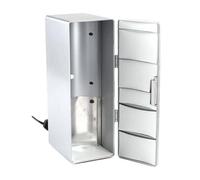 PETSOLA USB Refrigerator Cooling and Heating Mini Fridge with Low-Energy Efficient Mini Fridge for Students, Sports Participants, Desk, Bedroom
