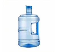 PETSOLA Water Storage Bottle Food-Grade Water Jug with Handle Screw Bottle with Cap for Office, Blue, 7.5L