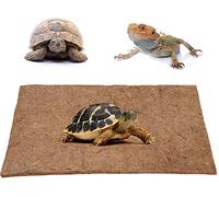 PETSOOO Coconut Fiber Dragon Substrate Reptile Carpet Pet Terrarium Liner Lizard Cage Mat for Lizard Snake Chamelon Turtle Bedding Bunny Rabbit 60x40cm NC-07