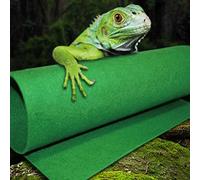 PETSOOO NC20 80x40cm Moisturizing Reptile Carpet Fiber Terrarium Washerbale Liner Mat Climbing Carpet for Lizard Chamelon Turtle, Tortoise, Snake Bearded Dragon