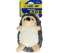 PetSport Big Hedgie Super Soft Plush Dog Toy with Squeaker, 7 Inch, for Medium to Large Dogs (Single)
