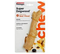 Outward Hound Petstages by Super Dogwood Durable Dog Chew Toy, XS, Durable Chew Stick with Natural Wood, Made in the USA