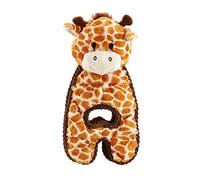 Petstages Pet Lil' Racquets Frog Squeaky Stuffed Plush Dog Toy