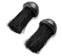 PETSTIBLE 2pcs Spare Hearth Fireside Companion Brush Head Refill Replacement Round Companion Set Hearth fireplace Brush Head Refills