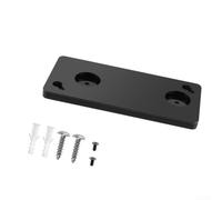 PETSTIBLE Black Under Desk Rack for Dell DU22 16.6cm Black Under Desk Rack | Wall or desk mount, sturdy acrylic build, scratch resistant, sl lack, easy clean