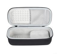 PETSTIBLE Compact Storage Box for JBL KMC600 Mic 26x12x9cm Fit(Gray) | Custom molded interior, shock-absorbing EVA, dust-proof seal, secure fit for KMC600, travel ready