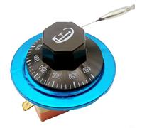 PETSTIBLE Electric Oven Thermostat, 250V 16A Adjustable Temperature Controller Switch, Suitable For Electric Boilers And Appliances