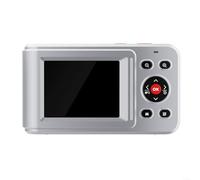 PETSTIBLE High Definition Pixel Digital Camera, Entry-level Camera Card Machine, Portable For Home And Travel Photography, 16X Zoom(Silver)
