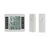 PETSTIBLE Indoor Outdoor Wireless Digital Freezer Alarm Thermometer Refrigerator Home 1-2 Sensors Easily Monitor Temperature Changes In Refrigerator(1X sensor)