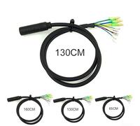 PETSTIBLE Motor Extension Cable for Ebike For Bafang Front/Rear Wheel Hub Motors, Flame Retardant Rubber Material (160CM)
