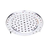 PETSTIBLE Stainless Steel Steamer Rack 30CM, 3-Legged Steaming Sheet, Fits Most Pots, 1pcs